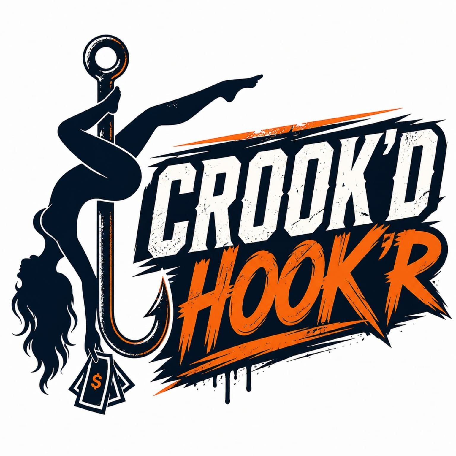 Crooked Hooker, back her down slow cover art